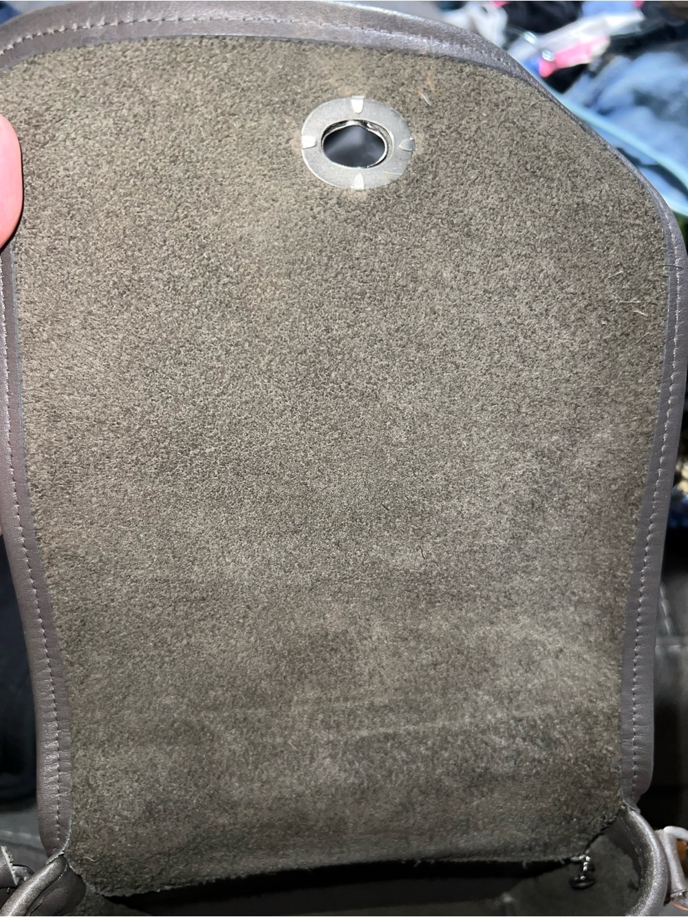 COACH #9076 LEGACY COMPANION STYLE- VINTAGE GRAY LEATHER - Picture 3 of 7